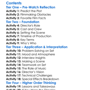 Hearts Of Darkness The Making Of The Final Friday 2025 Worksheet Activity Booklet