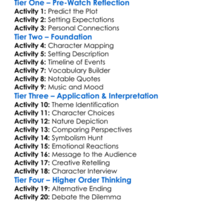 Heaven And Nature 2024 Worksheet Activity Booklet