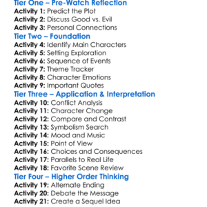Heaven  Hell 2018 Worksheet Activity Booklet