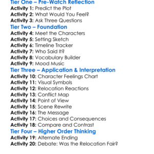Hebron Relocation 2023 Worksheet Activity Booklet