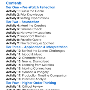 Hell In The Hallways The Making Of Massacre At Central High 2020 Worksheet Activity Booklet