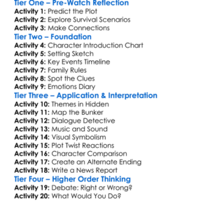 Hidden 2015 Worksheet Activity Booklet