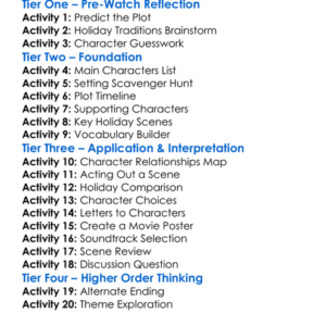 Hitched For The Holidays 2012 Worksheet Activity Booklet