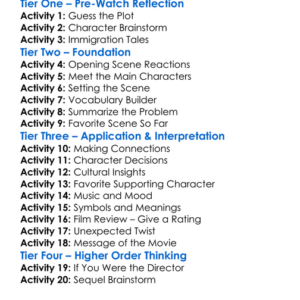 Ho Kanada 1995 Worksheet Activity Booklet
