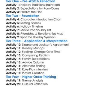 Holidate Worksheet Activity Booklet