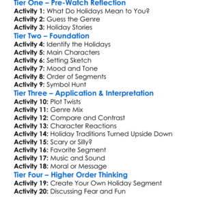 Holidays 2016 Worksheet Activity Booklet