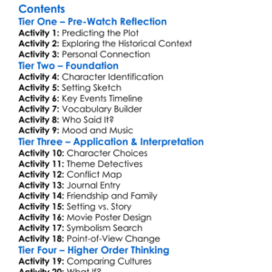 Horizon An American Saga Worksheet Activity Booklet