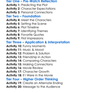 How High 2 2019 Worksheet Activity Booklet