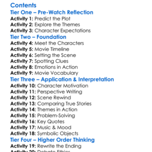 How To Murder Your Husband The Nancy Brophy Story 2023 Worksheet Activity Booklet