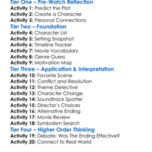 How Would You End It 2024 Worksheet Activity Booklet