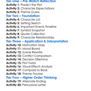 Hunger Games 3 Worksheet Activity Booklet