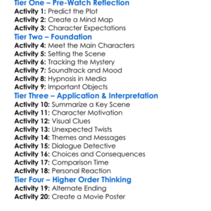 Hypnotic 2023 Worksheet Activity Booklet