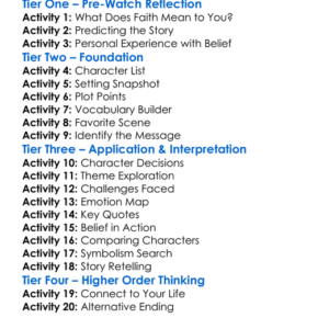 I Believe 2019 Worksheet Activity Booklet