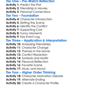 I Love You Man 2009 Worksheet Activity Booklet