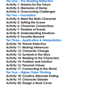 I Still Dream About You Fannie Flagg Worksheet Activity Booklet