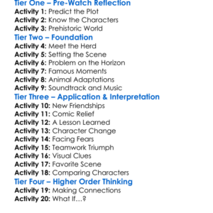 Ice Age 2 Worksheet Activity Booklet