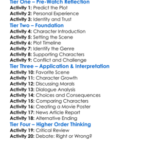 Identity Thief 2013 Worksheet Activity Booklet