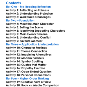 If He Hollers Let Him Go Chester Himes Worksheet Activity Booklet