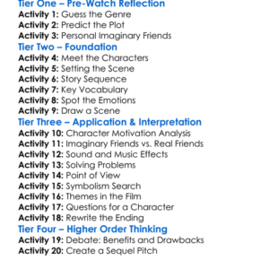 Imaginary 2024 Worksheet Activity Booklet