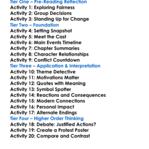 In Dubious Battle John Steinbeck Worksheet Activity Booklet