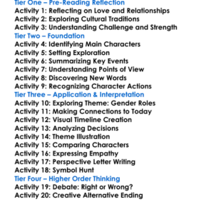 In Love And Trouble Alice Walker Worksheet Activity Booklet