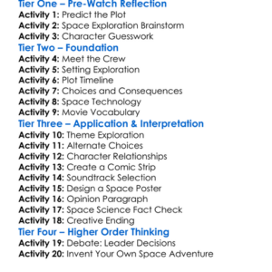 In Space With Markiplier 2022 Worksheet Activity Booklet