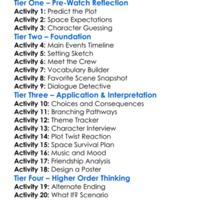 In Space With Markiplier Part 2 2022 Worksheet Activity Booklet