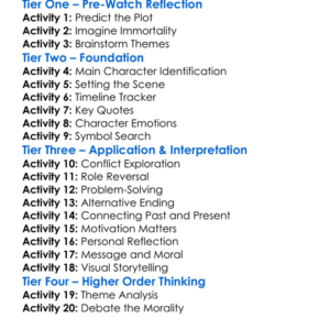 Infinite 2021 Worksheet Activity Booklet