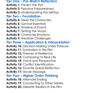 Infinite Storm 2022 Worksheet Activity Booklet