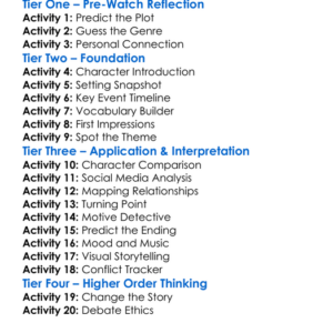 Influencer 2023 Worksheet Activity Booklet