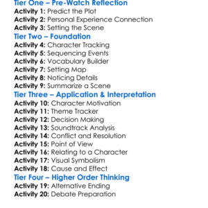 Into Thin Air 1985 Worksheet Activity Booklet