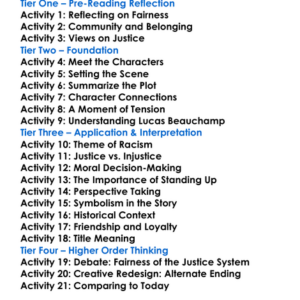 Intruder In The Dust William Faulkner Worksheet Activity Booklet