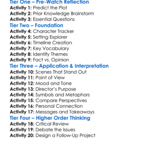 Invisible Nation 2024 Worksheet Activity Booklet