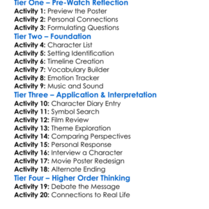 Is There Anybody Out There 2023 Worksheet Activity Booklet