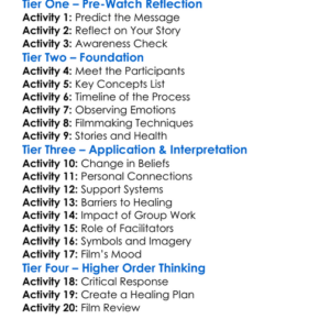 Is Your Story Making You Sick 2018 Worksheet Activity Booklet