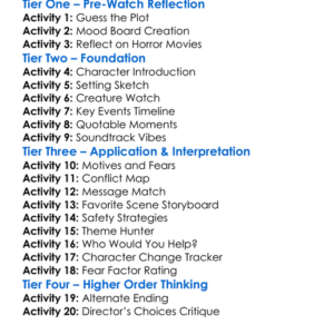 It Feeds 2025 Worksheet Activity Booklet