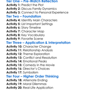 Its Complicated 2009 Worksheet Activity Booklet