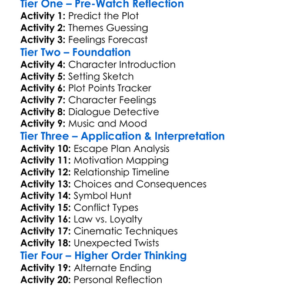 Jailbreak Love On The Run 2024 Worksheet Activity Booklet