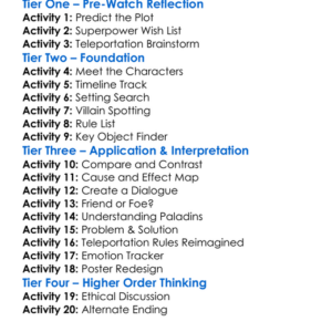 Jumper 2008 Worksheet Activity Booklet