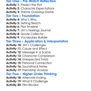 Just Jim 2015 Worksheet Activity Booklet