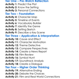 Kandahar 2023 Worksheet Activity Booklet