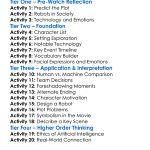 Kill Command 2016 Worksheet Activity Booklet