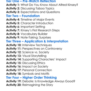 Kinsey 2004 Worksheet Activity Booklet