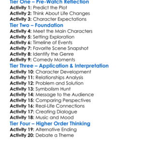 Knocked Up 2007 Worksheet Activity Booklet