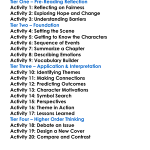 Knocking On The Door Alan Paton Worksheet Activity Booklet