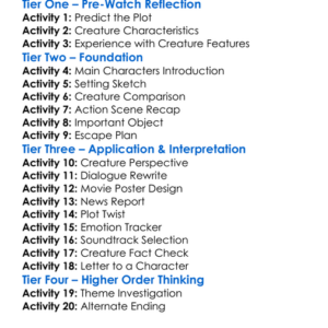 Komodo Vs Cobra 2005 Worksheet Activity Booklet