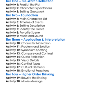 La Corneta Vengadora 1989 Worksheet Activity Booklet