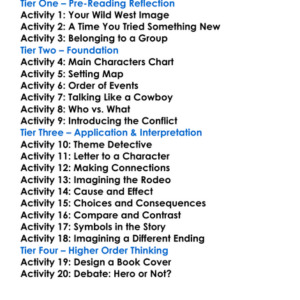 Last Go Round Ken Kesey Worksheet Activity Booklet