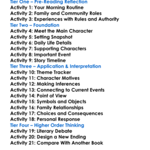 Lawd Today Richard Wright Worksheet Activity Booklet