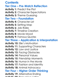 Legally Blonde 2 Red White  Blonde 2003 Worksheet Activity Booklet